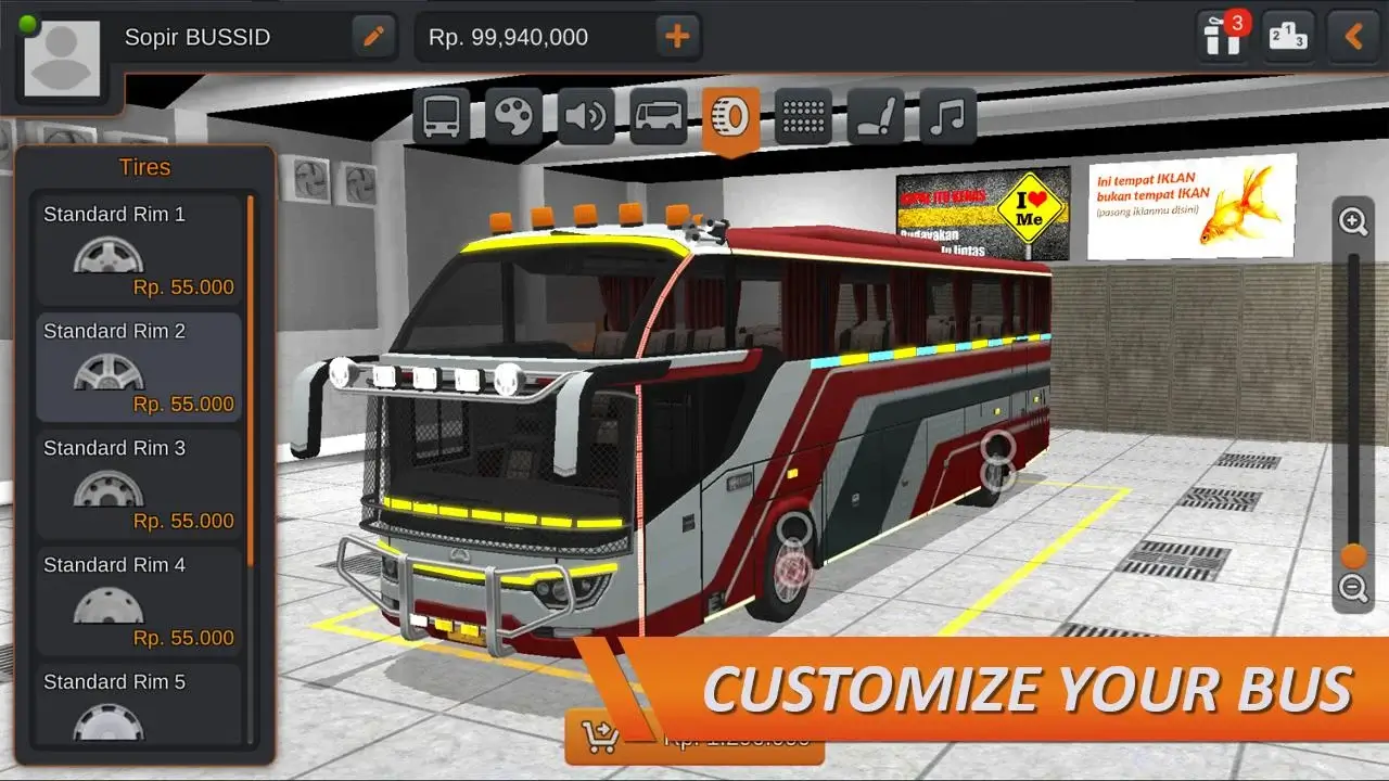 bus simulator indonesia mod apk (unlimited money/fuel)